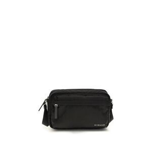 Givenchy Polyamide Shoulder Bag with Multiple Compartments Men Black Shoulder